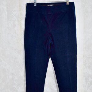 Talbots Women's Size 8 Navy Blue Skinny Ankle Pull-On Pants